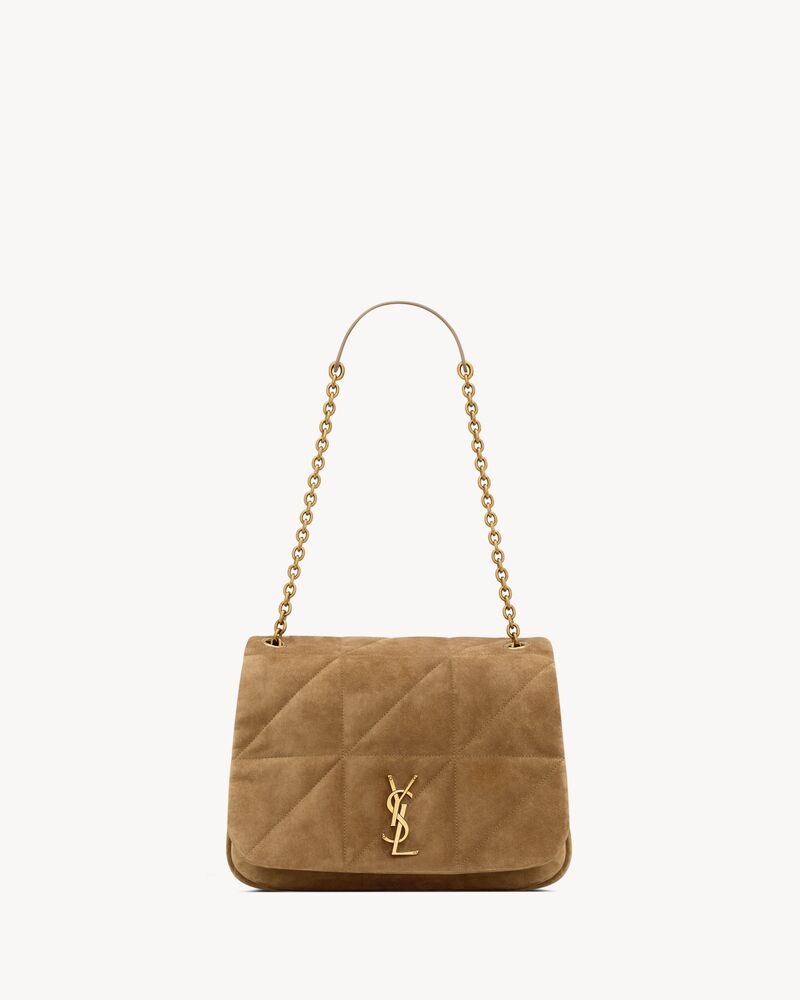 JAMIE 4.3中号绒面革手袋