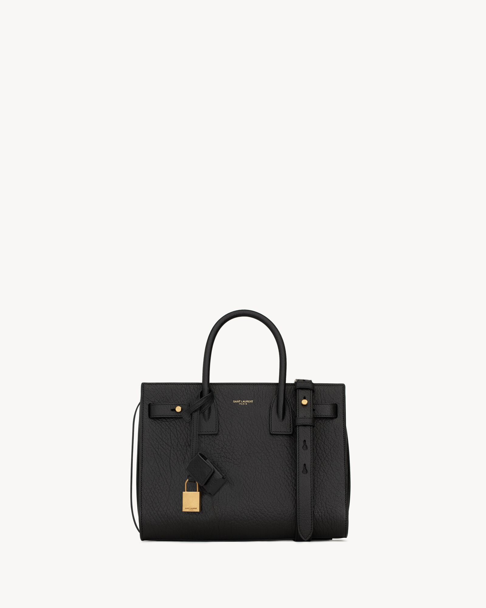 SAC DE JOUR BABY柔软粒面皮革手袋