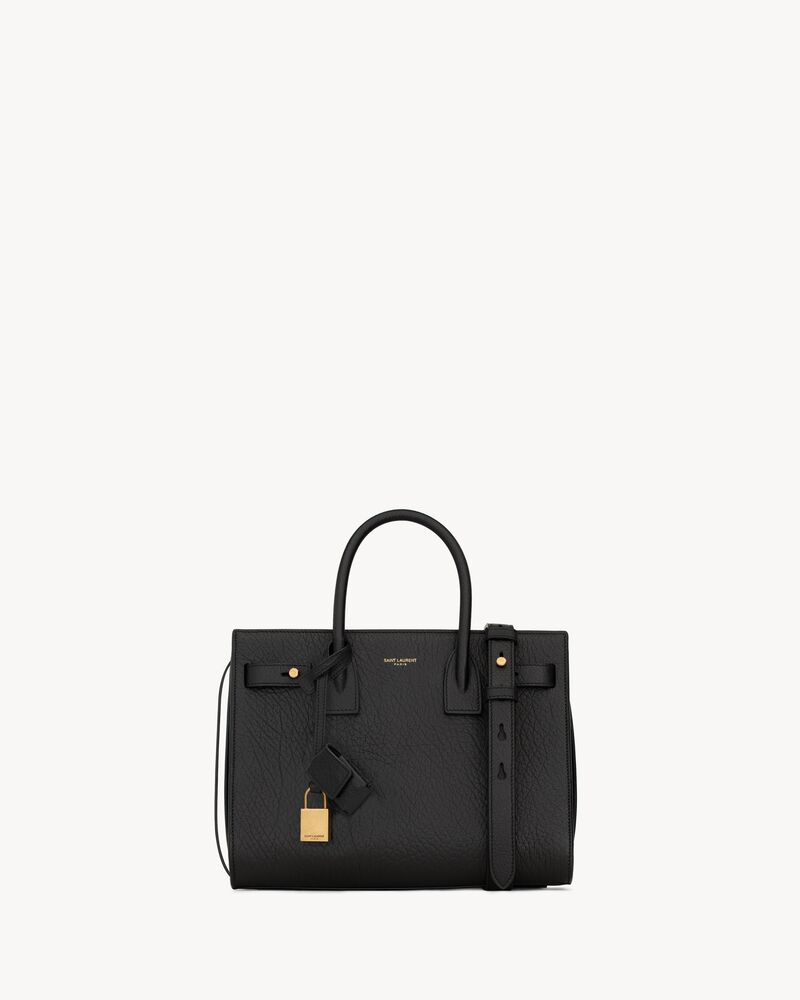 SAC DE JOUR BABY柔软粒面皮革手袋