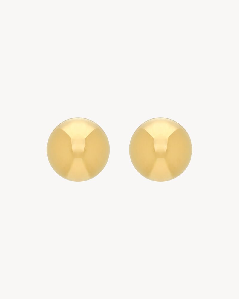 圆拱金属耳环