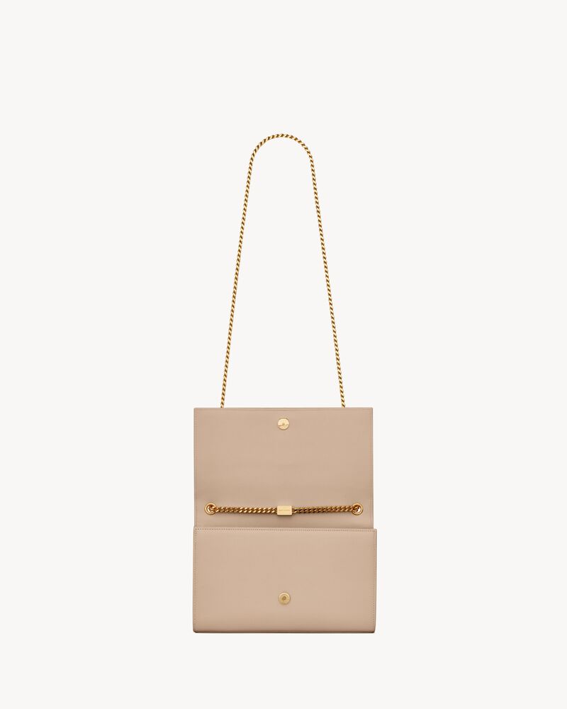 KATE中号粒面皮革手袋