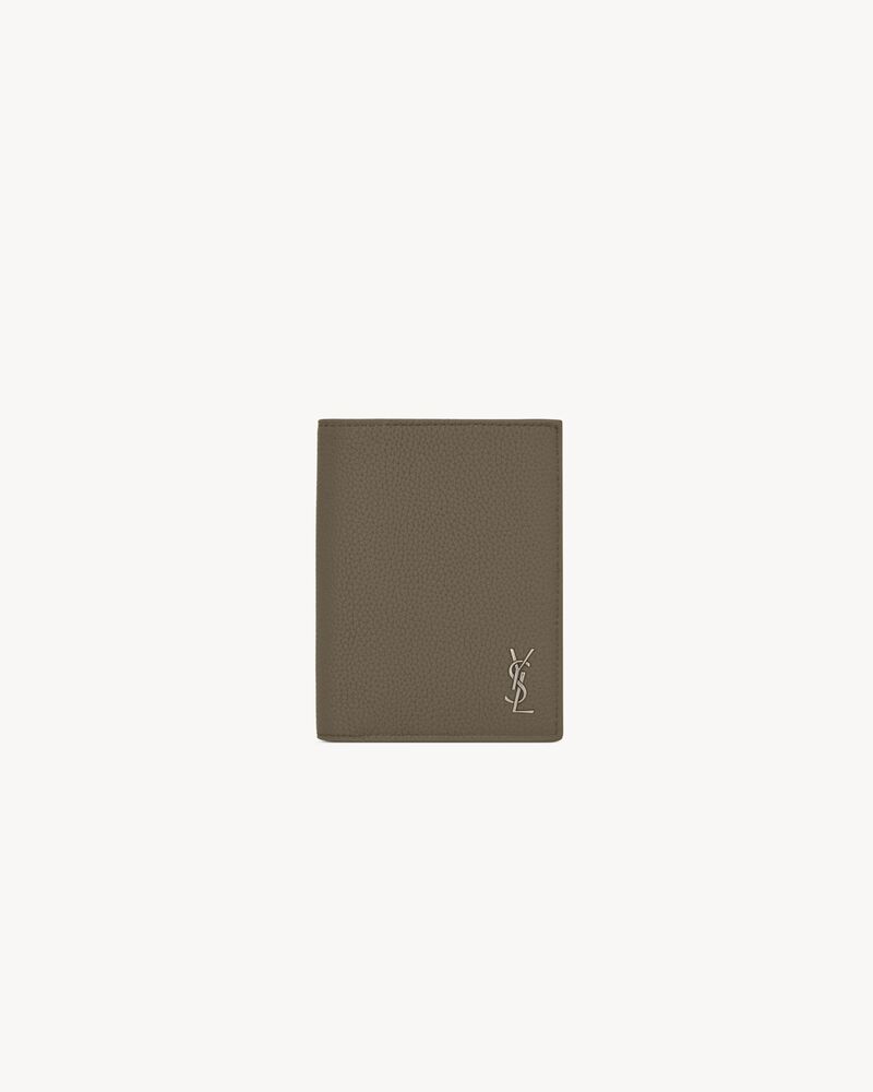 TINY CASSANDRE粒面皮革信用卡包