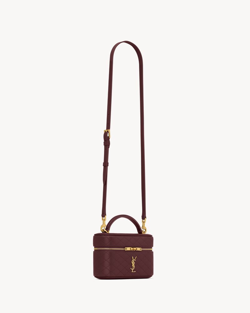 GABY VANITY BAG 小羊皮肩带手拿包
