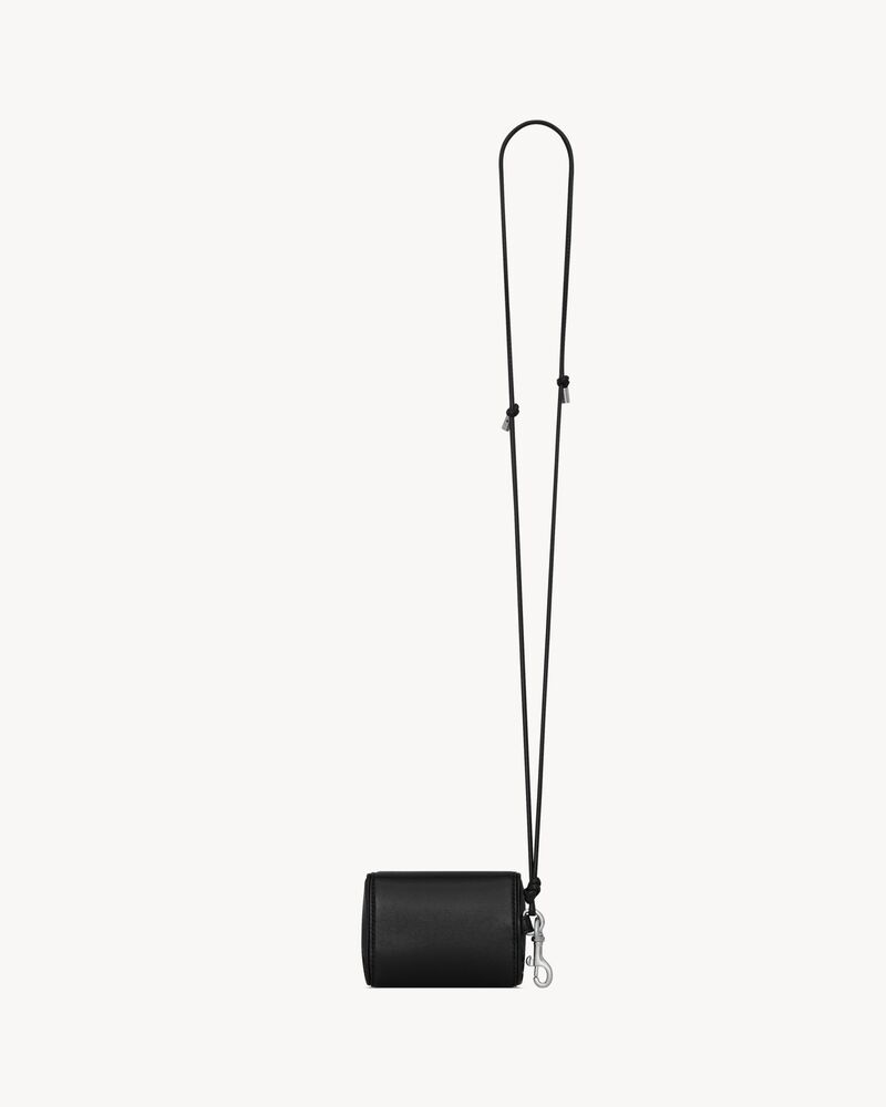 SAINT LAURENT PARIS FRAGMENTS羊皮革拉链箱形手袋
