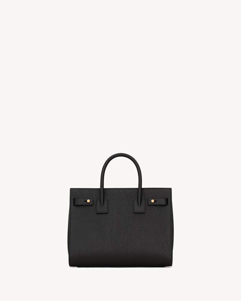 SAC DE JOUR BABY柔软粒面皮革手袋