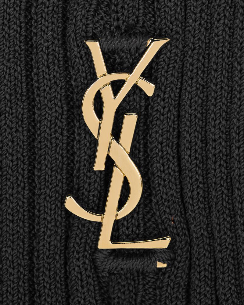 Monogram罗纹粘胶纤维绉纱上衣