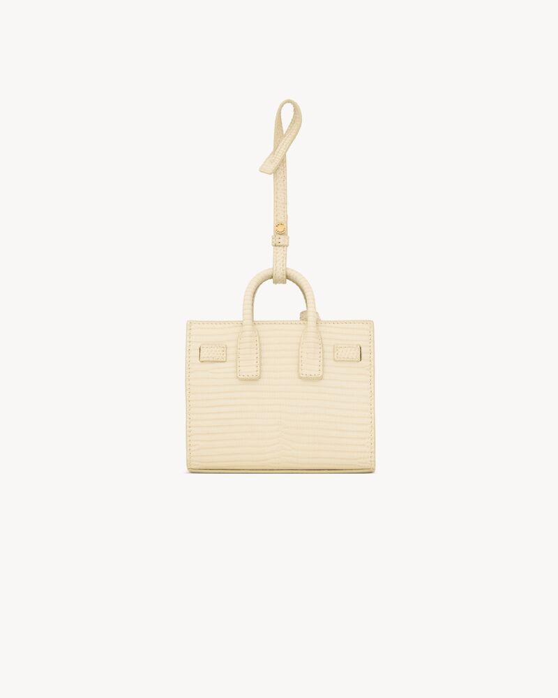 蜥蜴皮材质 SAC DE JOUR MICRO微型手袋