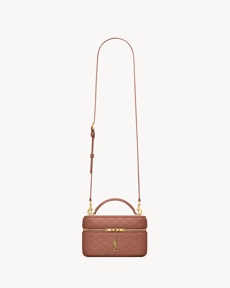 GABY VANITY BAG 小羊皮肩带手拿包