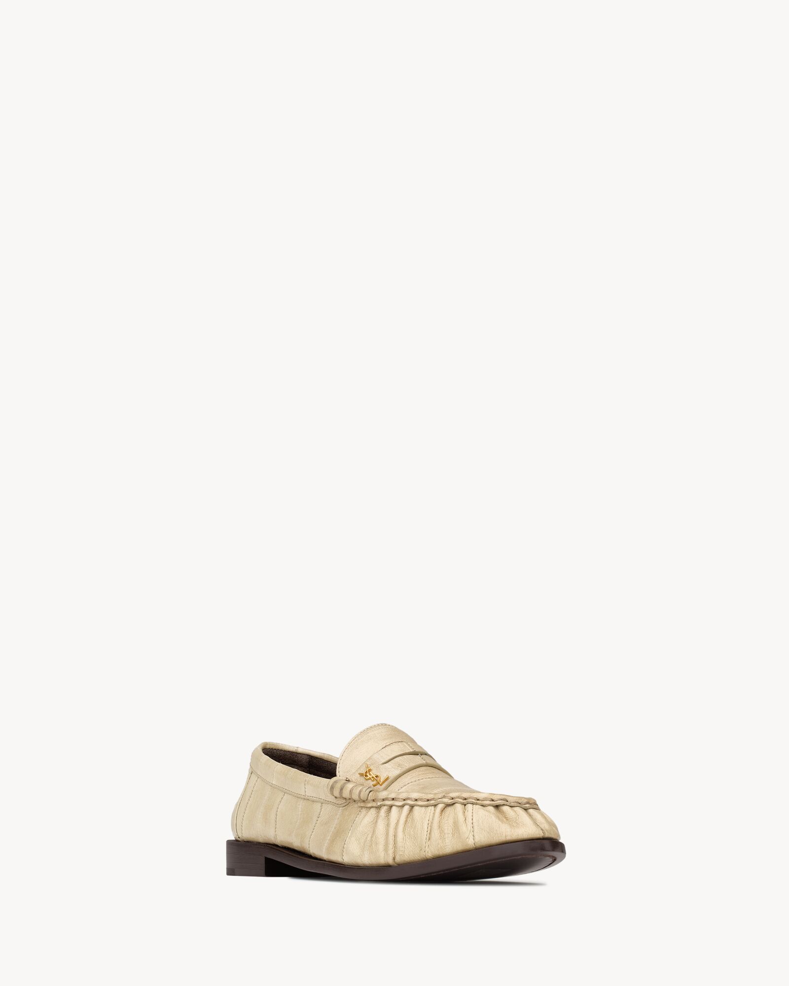 勇气象牙/柔象牙LE LOAFER SUPPLE鳗鱼皮革乐福鞋