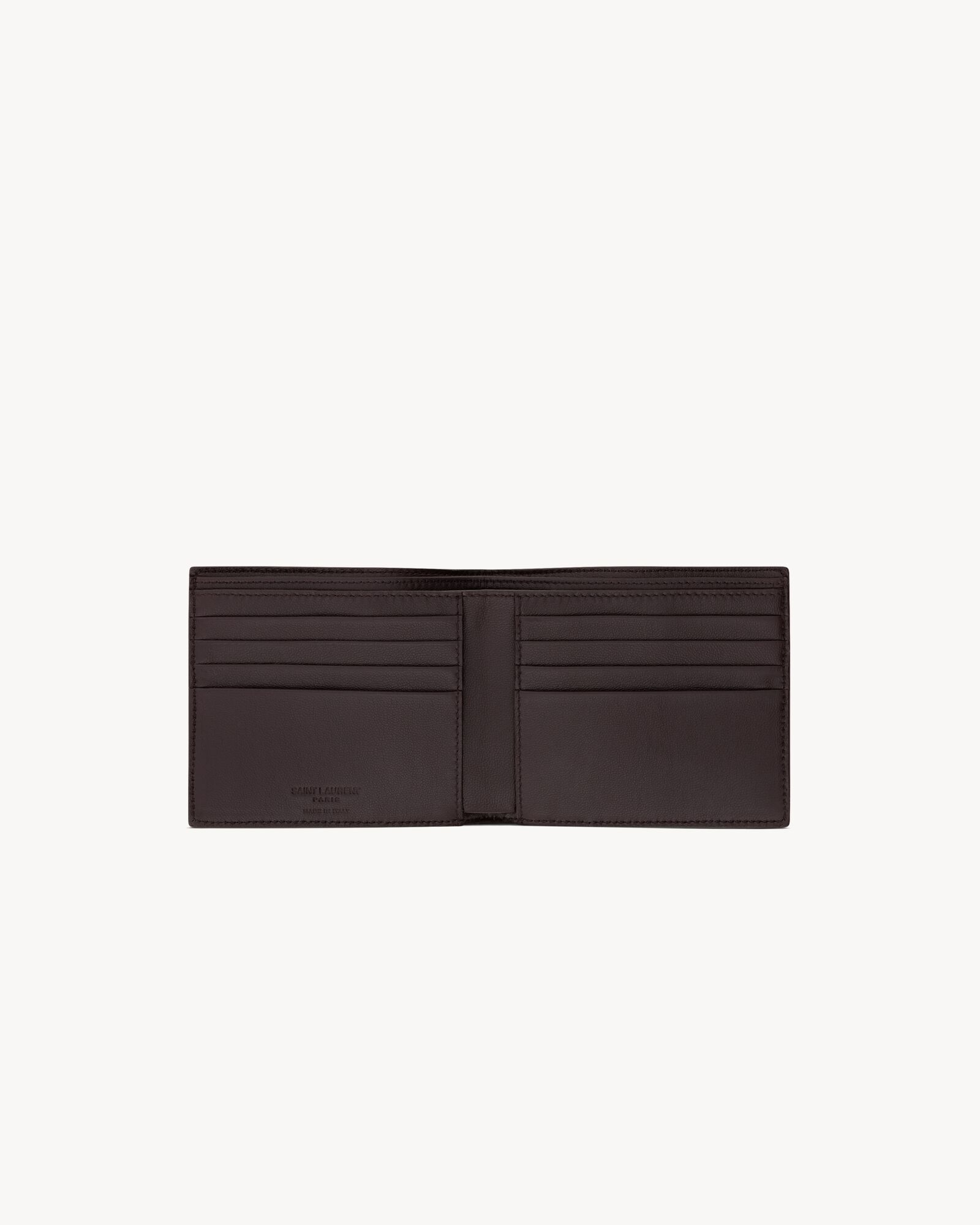 SAINT LAURENT PARIS蜥蜴皮横款钱包