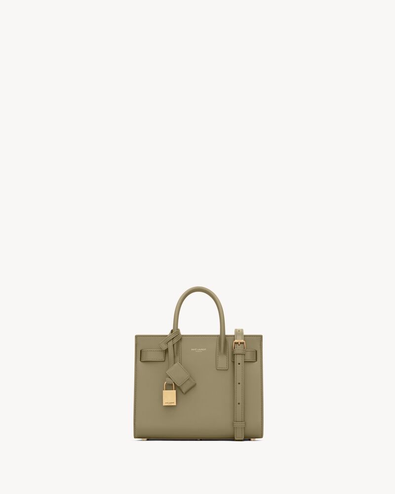 SAC DE JOUR NANO号光滑皮革手袋