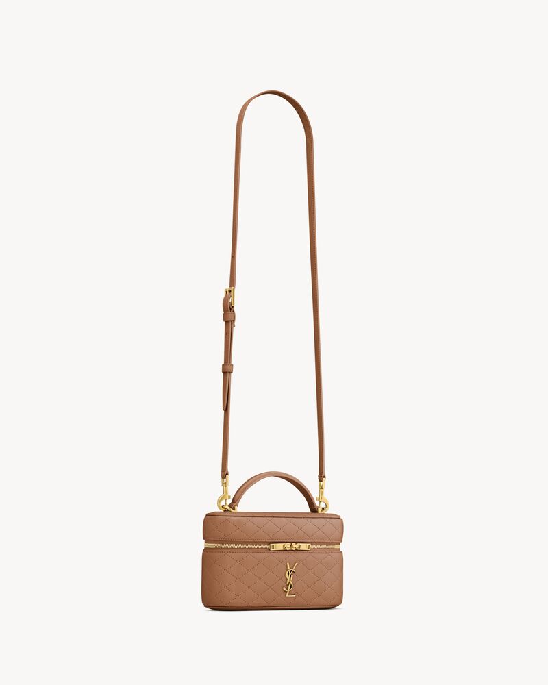 GABY VANITY BAG 小羊皮肩带手拿包