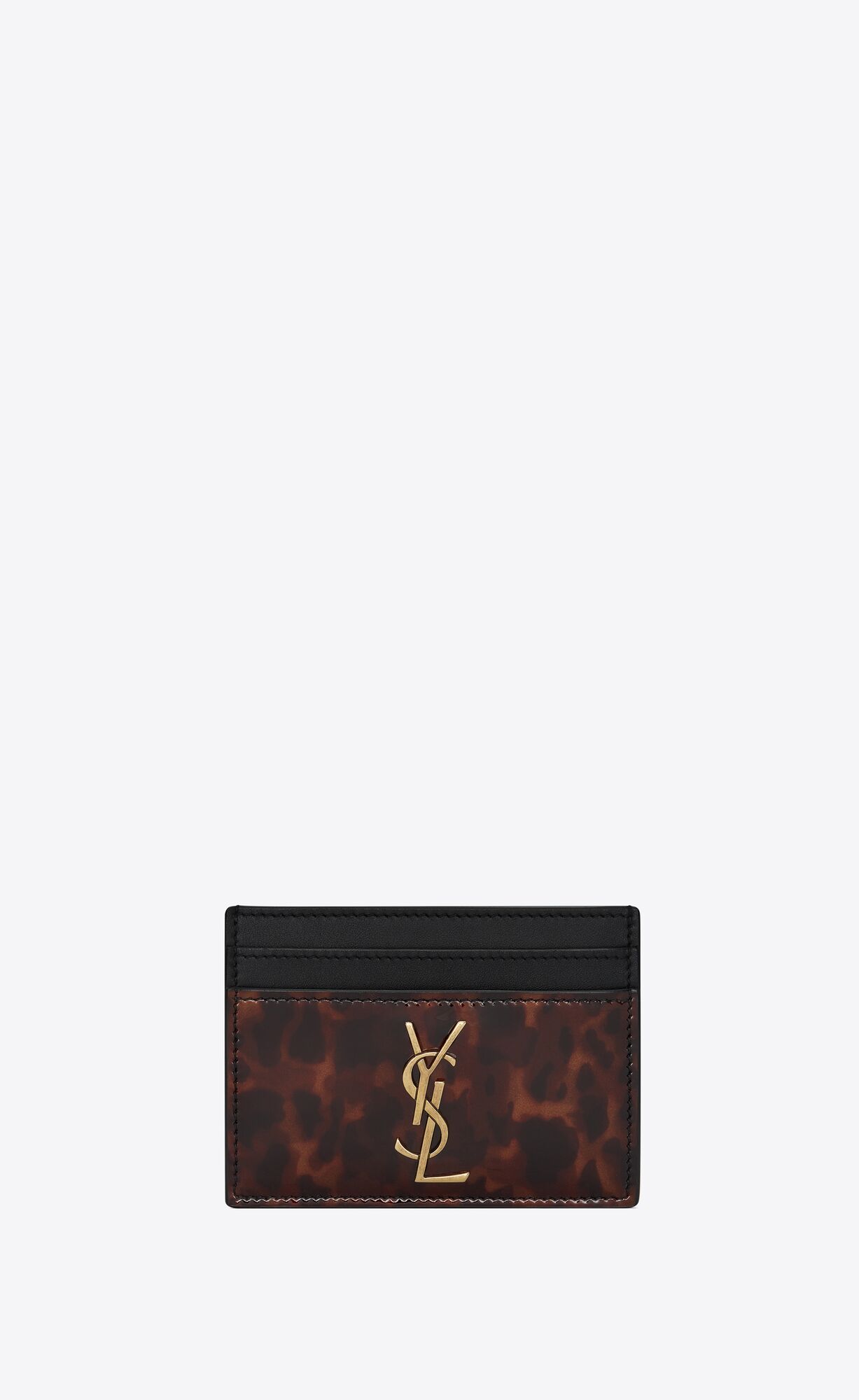 MONOGRAM龟甲纹漆皮革卡包