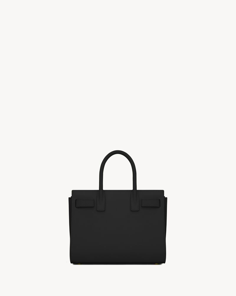 SAC DE JOUR BABY光滑皮革手袋