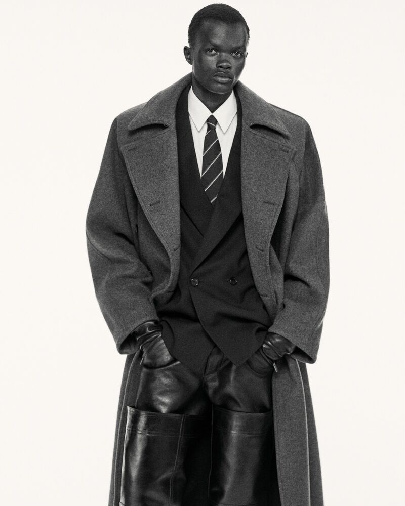 长款山羊绒大衣