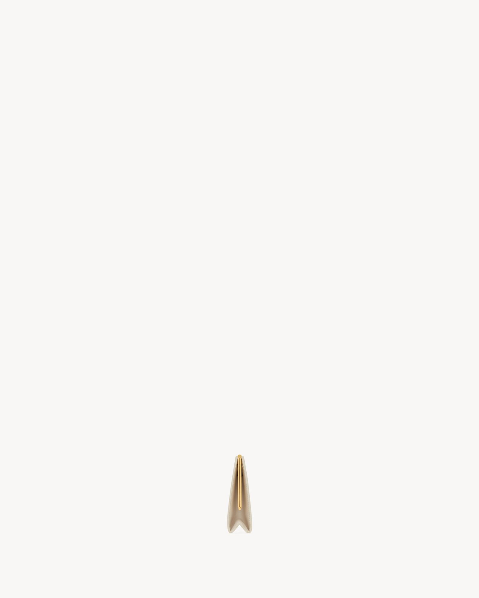 MIDNIGHT大号光滑皮革肩背包