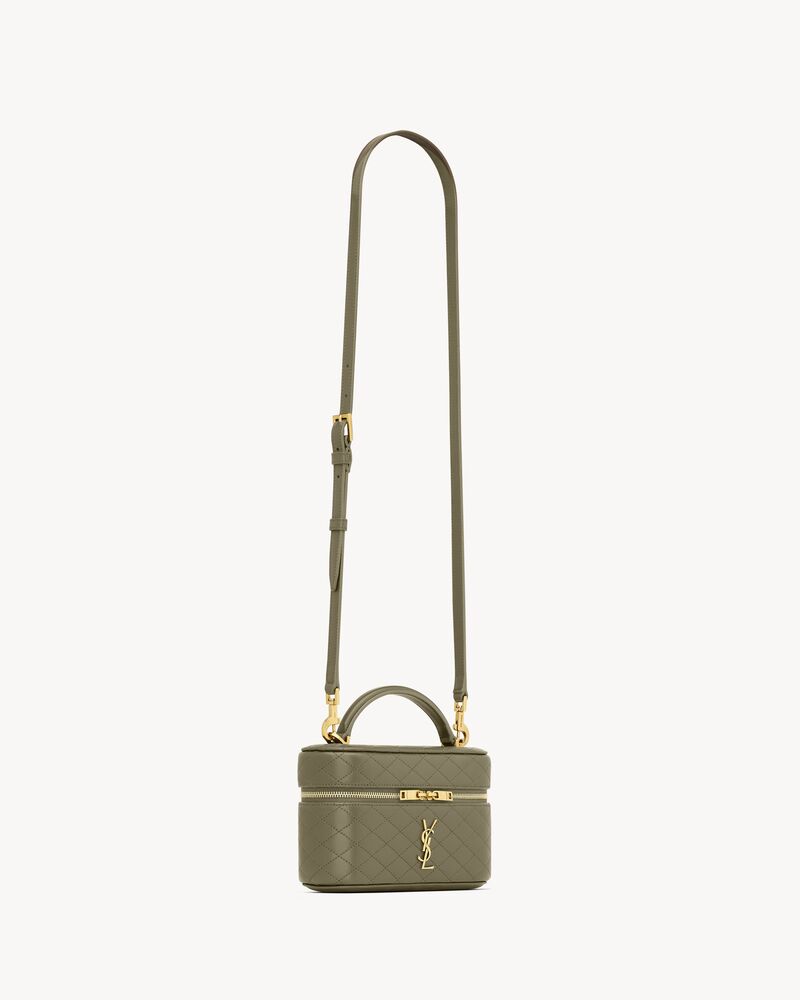 GABY VANITY BAG 小羊皮肩带手拿包