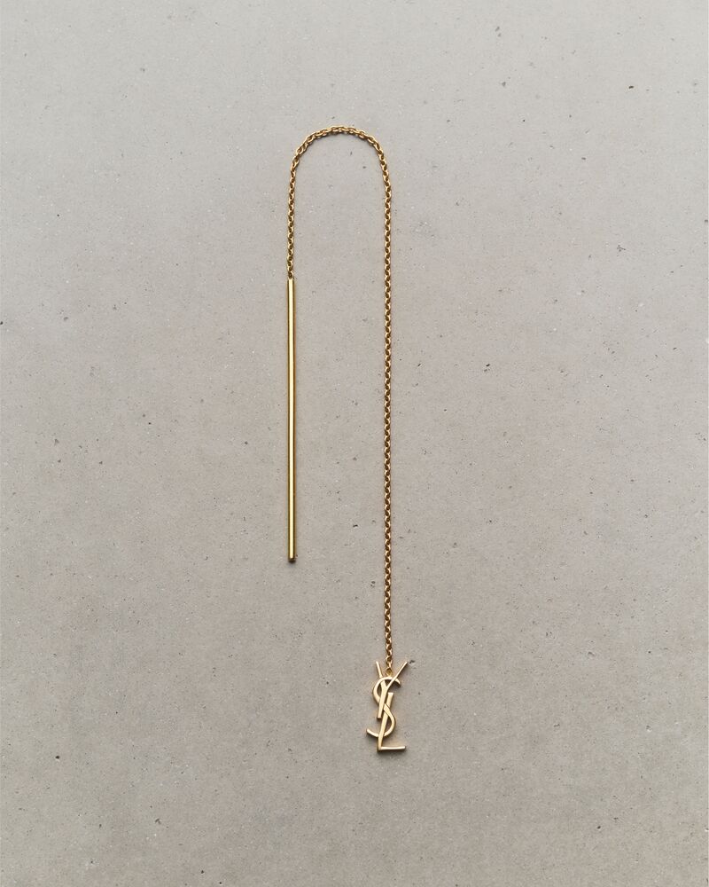 Le CASSANDRE 黄18K金吊坠耳环