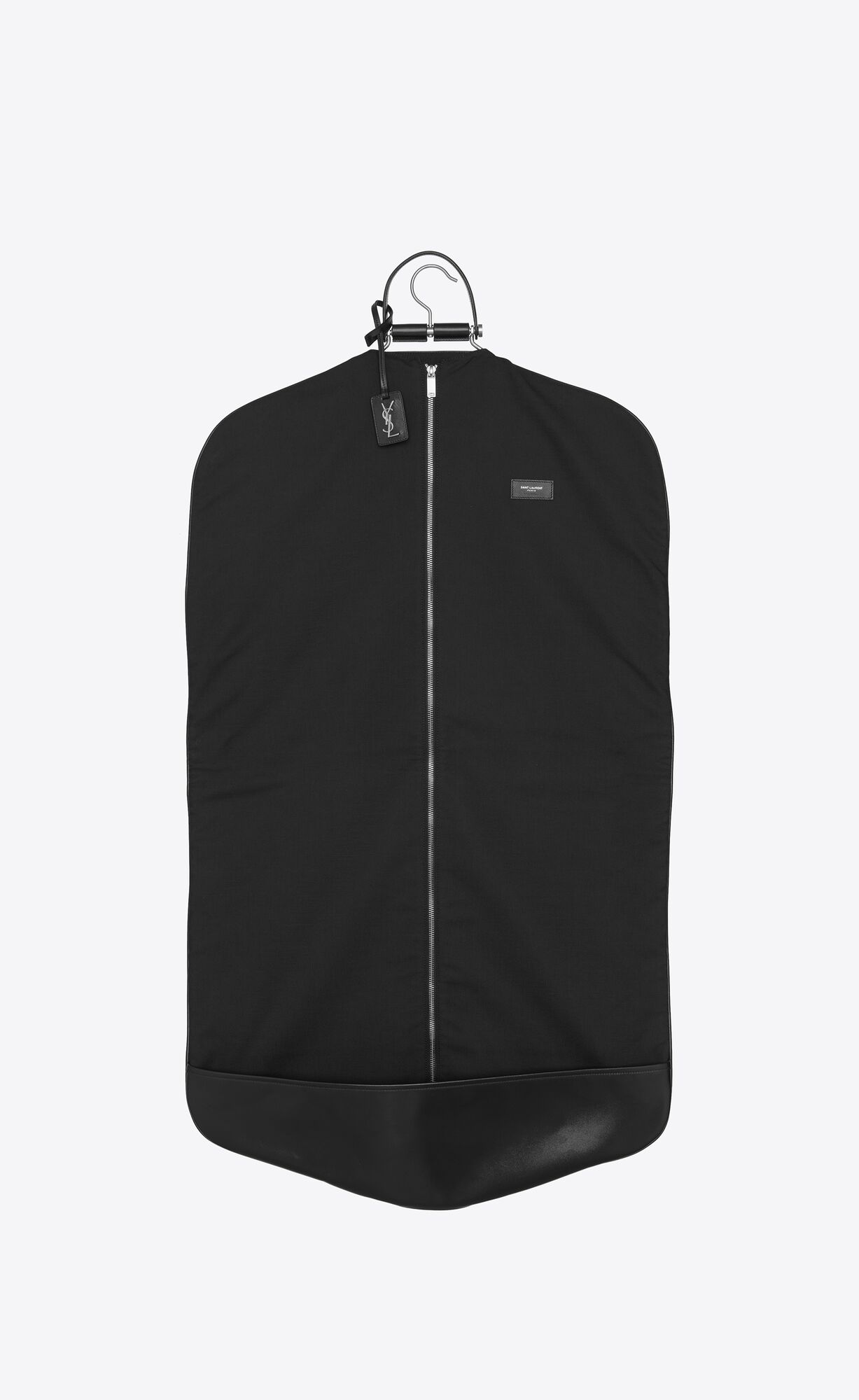 光面皮革旅行服装套袋