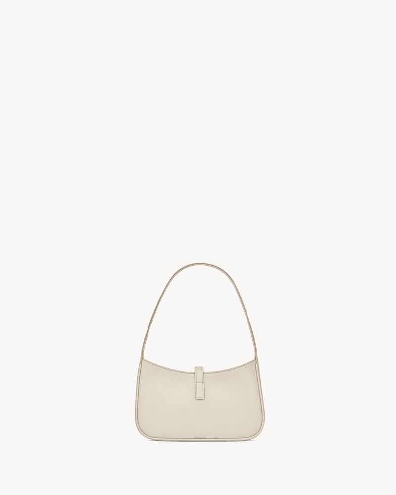 Le 5 à 7迷你光滑皮革手袋