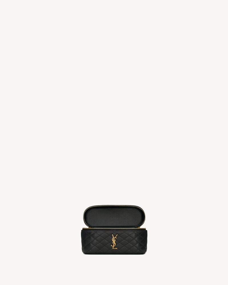 GABY VANITY BAG 小羊皮肩带手拿包
