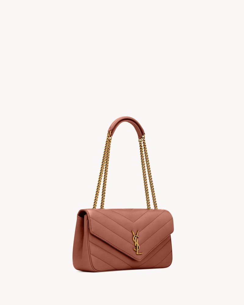 LOULOU中号绗缝小羊皮手袋