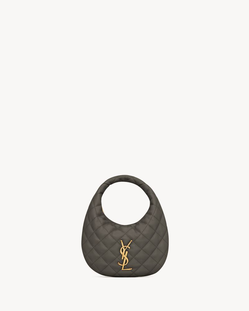 ICARINO绗缝纳帕皮革手袋