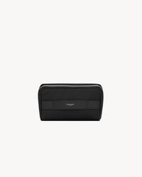 SAINT LAURENT PARIS ECONYL®再生尼龙梳妆袋