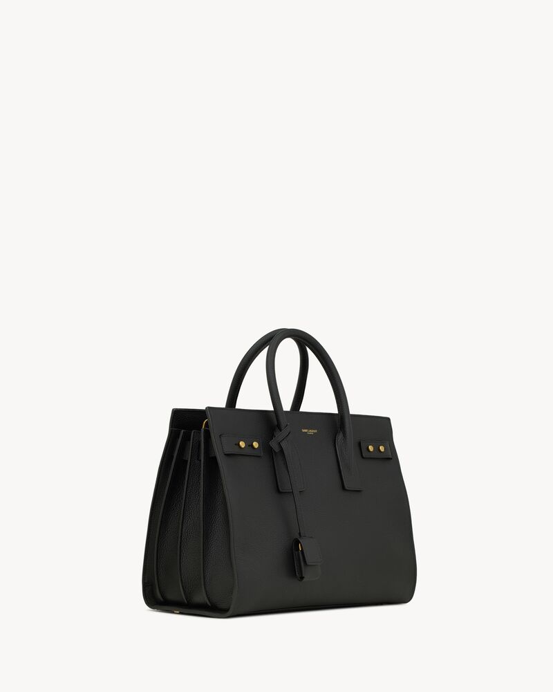SAC DE JOUR小号柔软粒面皮革手袋