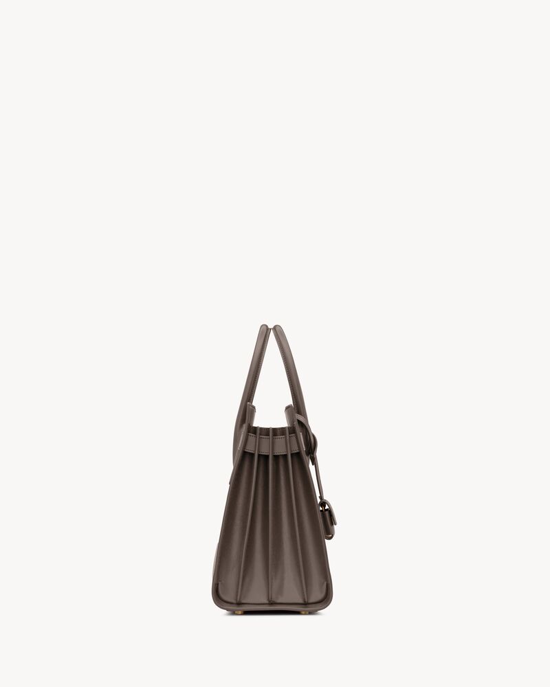 SAC DE JOUR小号光滑皮革手袋