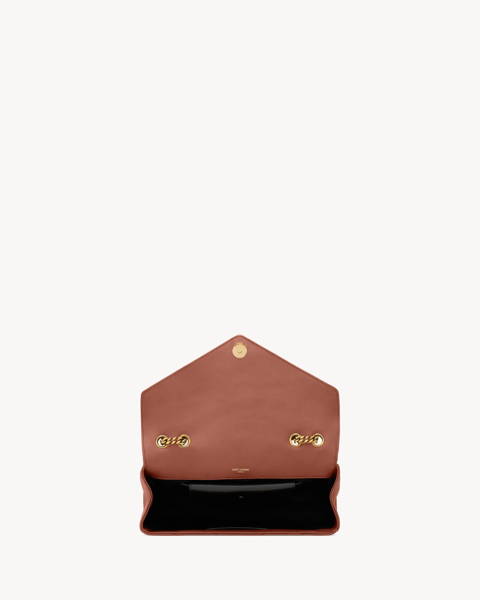 LOULOU中号绗缝小羊皮手袋