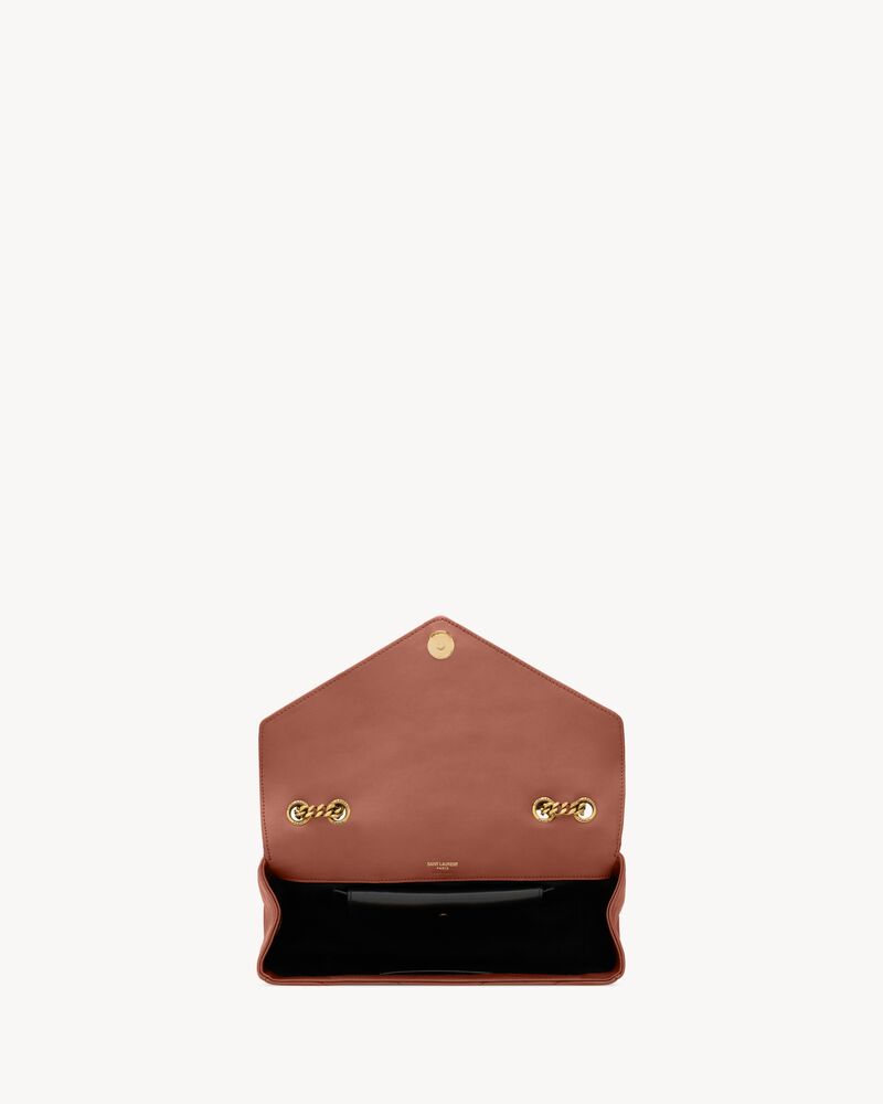 LOULOU中号绗缝小羊皮手袋