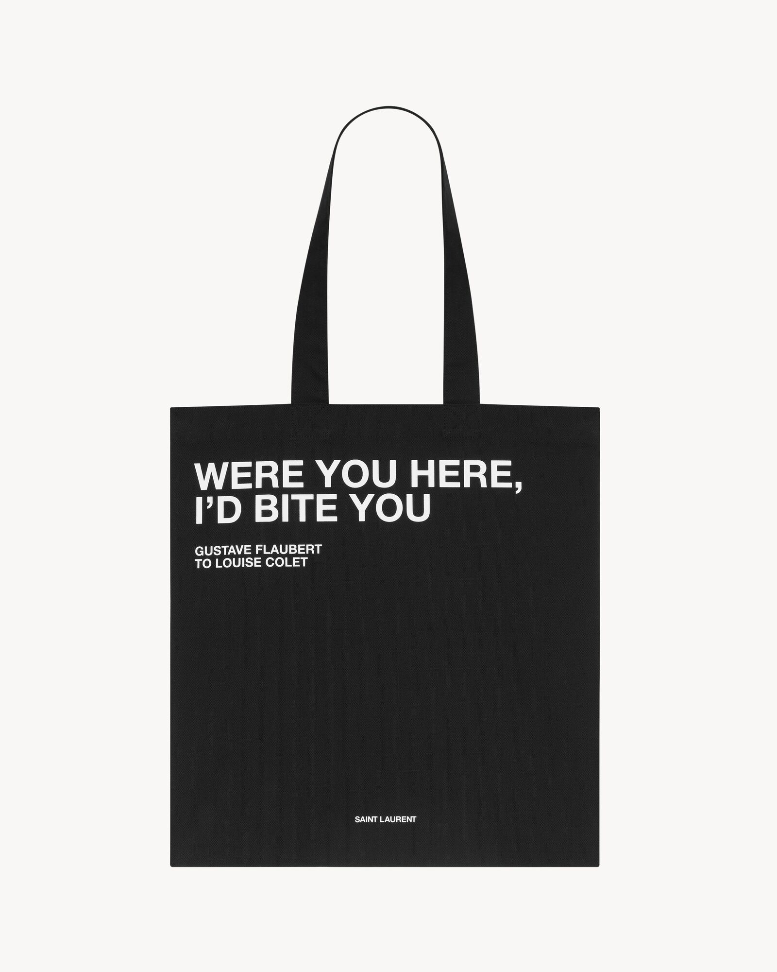 “WERE YOU HERE, I'D BITE YOU”托特包