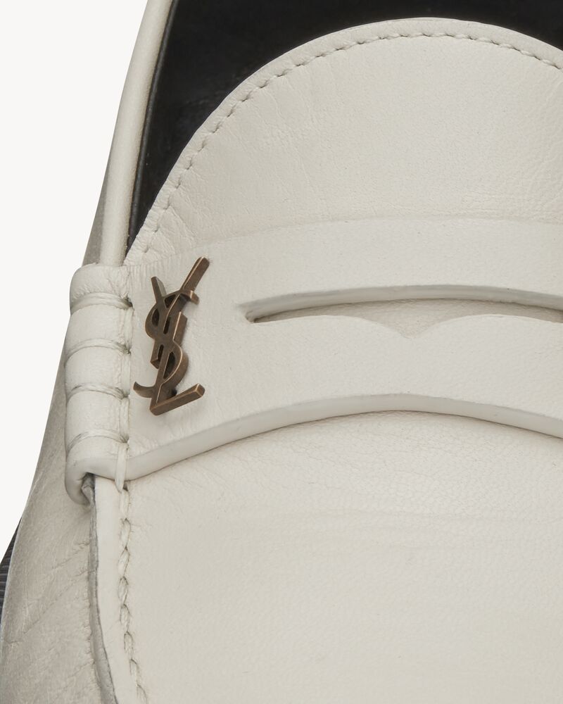 MONOGRAM光滑皮革便士乐福鞋