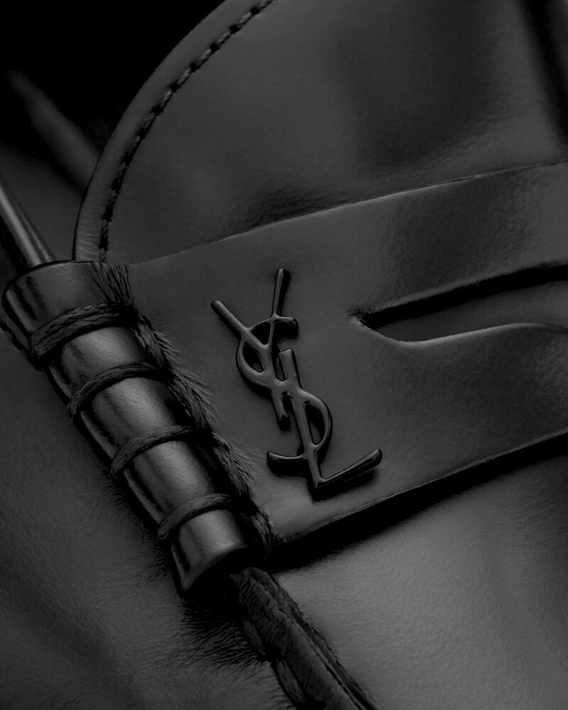 MONOGRAM镜面皮革便士乐福鞋