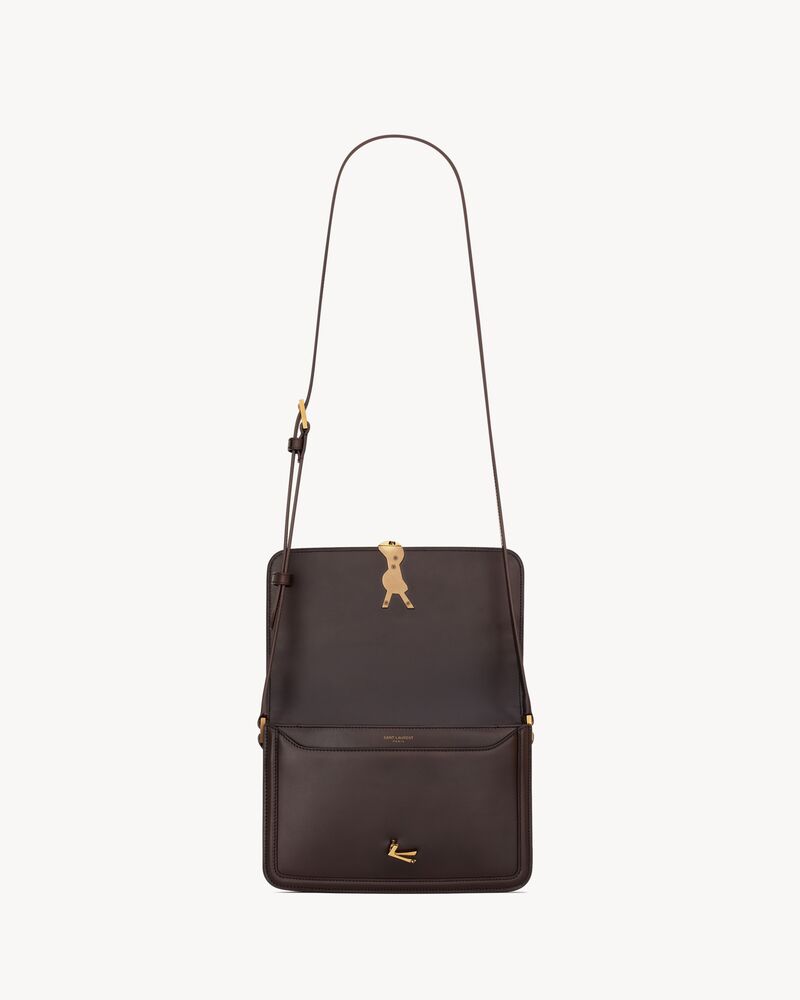 SOLFERINO中号牛皮革肩背包