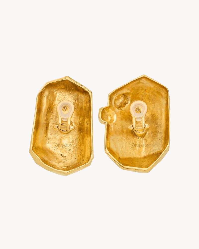 有机造型金属耳环