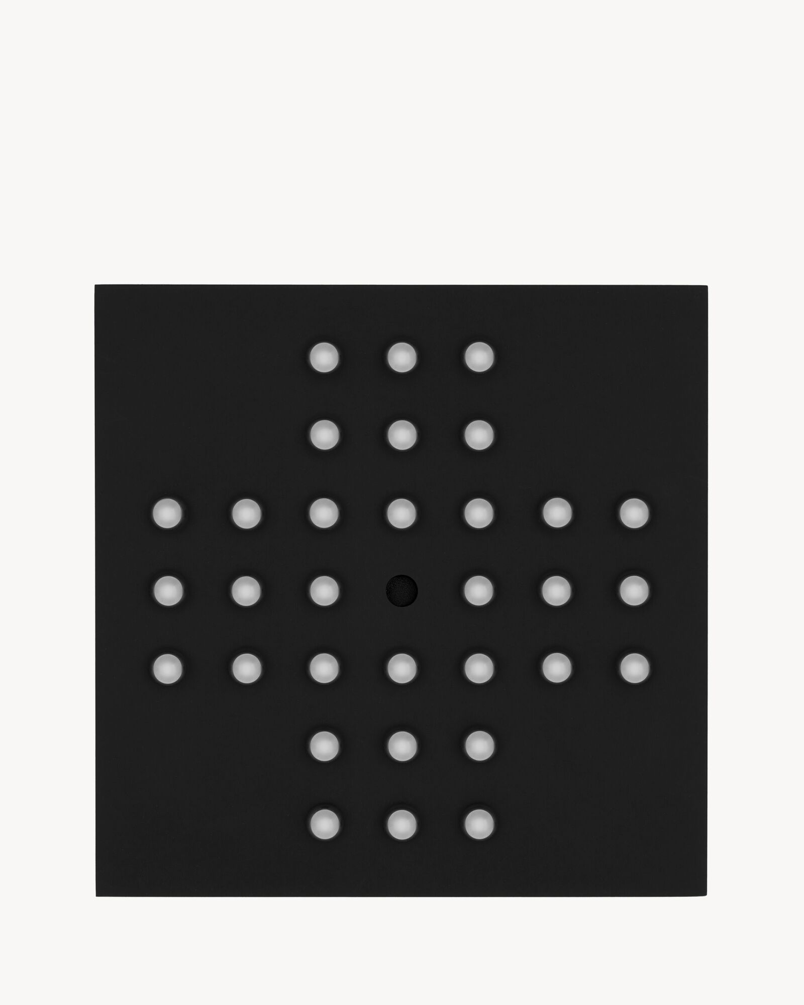 黑色/银色HERVET MANUFACTURIER木质单人跳棋