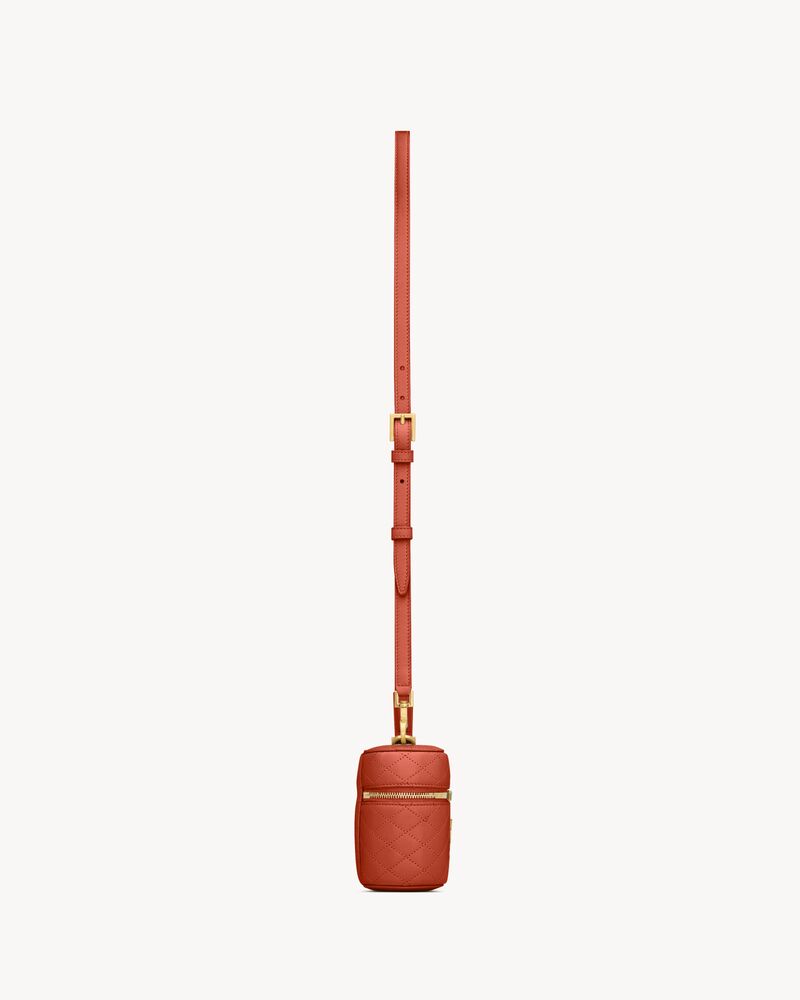 GABY VANITY BAG 小羊皮肩带手拿包