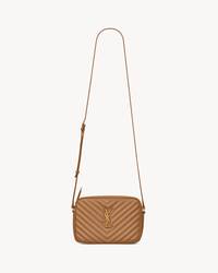 LOU绗缝皮革相机包