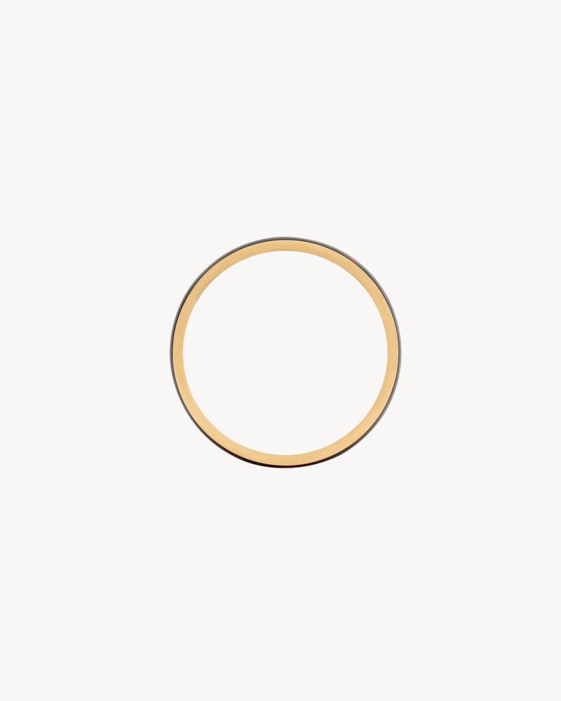 龟甲纹树脂和金属手镯