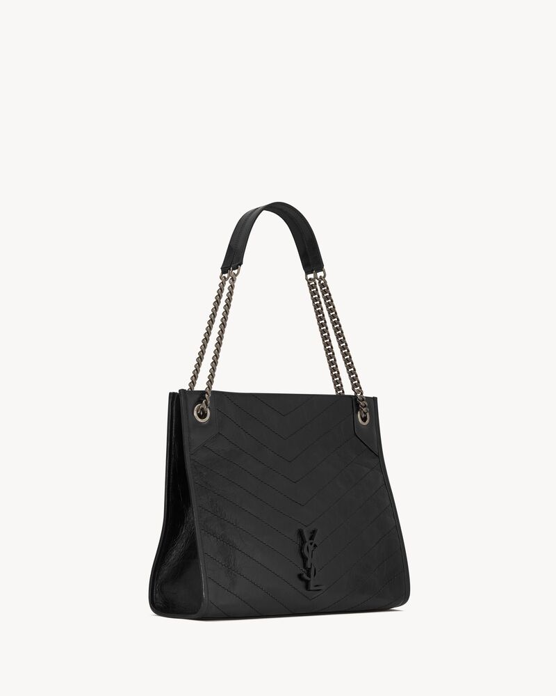 NIKI SHOPPING复古皮革手袋