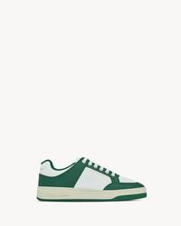 SL/61拼接孔真皮低帮运动鞋