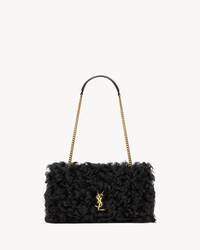 JAMIE中号羊毛皮手袋