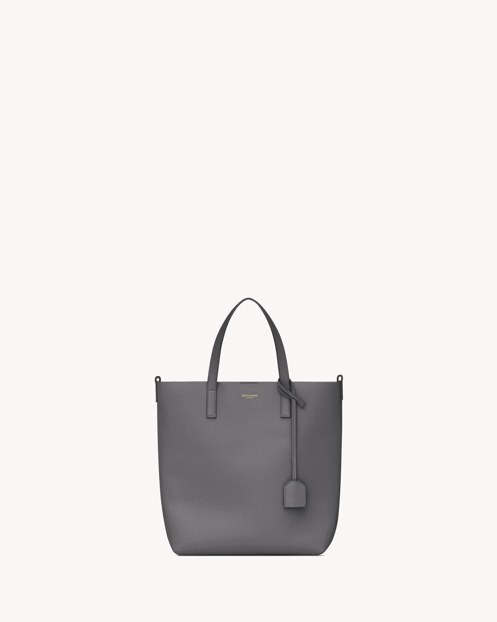 SHOPPING SAINT LAURENT 迷你皮革手袋竖款
