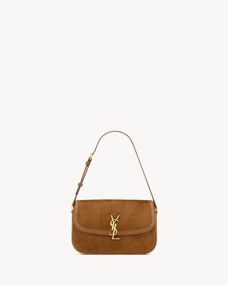 SOLFERINO中号绒面革手袋