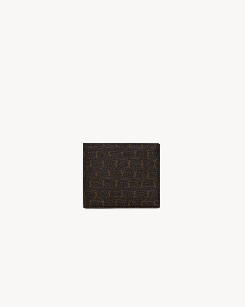 LE MONOGRAMME 圣罗兰涂层帆布横款钱包