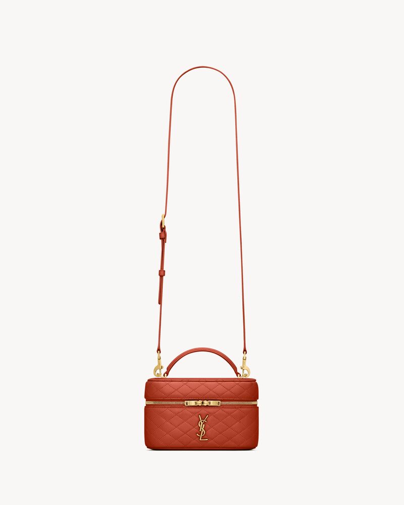 GABY VANITY BAG 小羊皮肩带手拿包