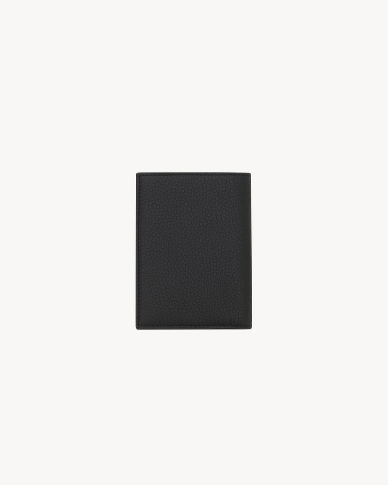 TINY LE CASSANDRE粒面皮革信用卡钱包