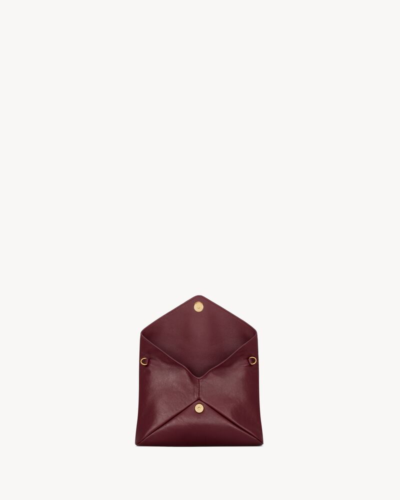 LE CASSANDRE亮面皮革链条手拿包